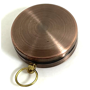 Brújula de bolsillo con engranaje de supervivencia de alta calidad, brújula de latón - Product Image 3