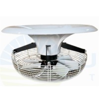Ventilateur de déshumidification commercial vertical pour circulation d'air, monté au plafond, 680 mm, 5000 m³/h, pour serre, élevage avicole, agriculture