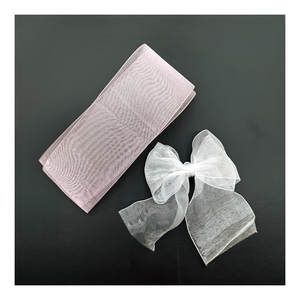 Nastro in Organza Colorato in Poliestere da 3-75MM di Larghezza per Confezioni Regalo con Logo e Nome del Marchio - Product Image 2