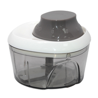 Hachoir à légumes manuel avec 4 lames, 500 ml, pratique et compact
