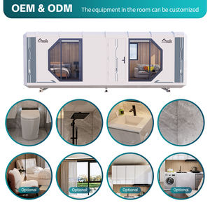 Gran oferta, Villa prefabricada de lujo desmontable, construcción de acero, <span class=keywords><strong>casa</strong></span> móvil, característica impermeable, <span class=keywords><strong>casa</strong></span> prefabricada <span class=keywords><strong>inmobiliaria</strong></span> - Product Image 5