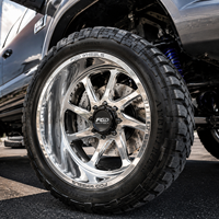 Jantes de camion forgées 22x12 22x14 24x12 24x14 26x16 30x16 forgées 8x170 8x180 8x6.5 6x5.5 polies pour Ford F-250 F-350 GMC