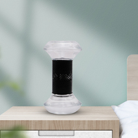 Nouveau design de sablier de luxe diffuseur d'arômes bouteille en verre diffuseur en métal diffuseur d'huiles essentielles aromathérapie air comprimé
