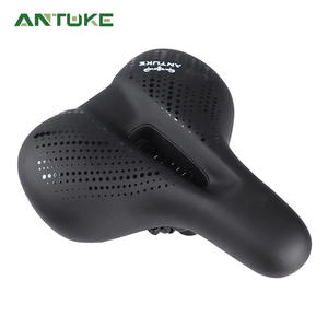 Sillín de Bicicleta Antuke Negro, Absorbente de Impactos, Impermeable, de Silicona, para Bicicleta de Carretera, Diseño Moderno, Unisex, Accesorio para Ciclismo - Product Image 2