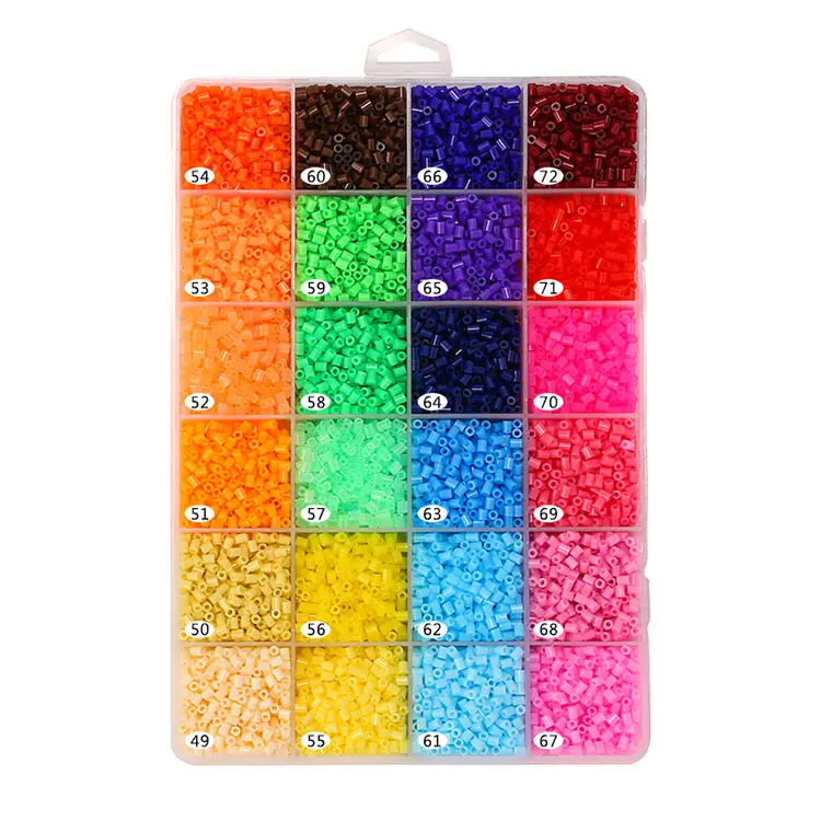 Jouets de noël en gros, perles de fer 2.6mm, Mini perles Hama pour enfants