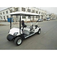 Nouvelle conception chinoise, certifiée CEE, voiturette de golf électrique utilitaire 4 places, 48V Lithium, scooter de golf, chariot de golf pour la chasse