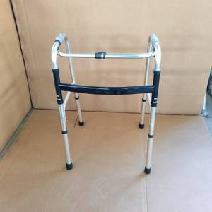 Flying Stainless Steel <b>Walker</b> With Seat Adjustable Height For <b>Elderly</b> And Disabled Rehabilitation Aid - Product Image 3