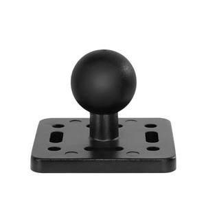 Venta al por Mayor de Bola de Goma de 1'' con Placa Cuadrada de Aleación de Aluminio, Soporte Reversible con Cabezal de Bola de 25 mm para Soporte de Tableta VIN-B-004 - Product Image 1
