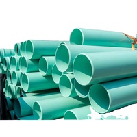 Tuyau en PVC de haute qualité, diamètre 200 mm, tuyau d'eau en PVC pour systèmes d'irrigation