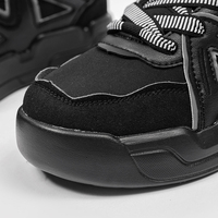 Quanzhou Chunqing Trading Co jinjiang Fabricant de chaussures quantité minimale de commande bas Marque privée Baskets épaisses de style basket-ball personnalisées pour homme