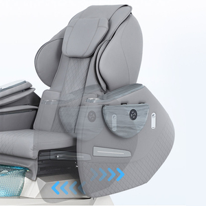 Nouveau Fauteuil de Luxe <span class=keywords><strong>Noir</strong></span> Inclinable pour Salon de Manucure et Pédicure 2026 avec Spa pour les Pieds Sans Tuyau et Bol Intégré – Vente en Gros - Product Image 4