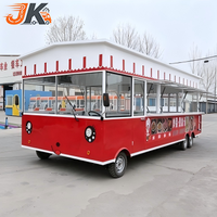 Nouvelle remorque de restauration mobile pour la vente de nourriture rapide en extérieur, café, burgers, frites, glaces, barbecue, camion de nourriture mobile sur roues