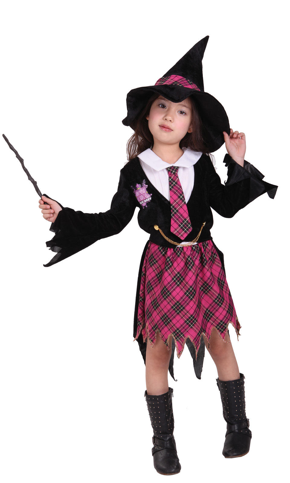 Plaid Witch Costume