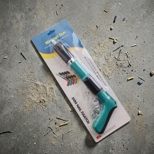 Mini pistolet à clous manuel sans fil, outil de pose portable, fixation rapide pour béton, plafond, clous en acier, portatif - Product Image 3