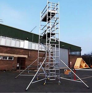 Aluminum Mobile <strong>Scaffolding</strong> Self-<strong>climbing</strong> H-frame <strong>Scaffolding</strong> Construction and Maintenance Engineering Ladder - Product Image 6