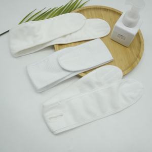 63*8cm Blanc Couleur Personnalisé Logo Maquillage Beauté Du Visage En Gros <span class=keywords><strong>Serviette</strong></span> Wrap Bandeaux Spa Bande De <span class=keywords><strong>Cheveux</strong></span> - Product Image 2