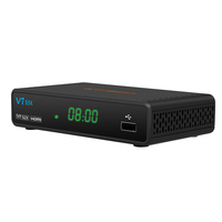 Nouvel arrivage de récepteurs de télévision par satellite Hd Gtmedia V7 S5X 512m Ram 770mhz Dual Core décodeur