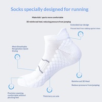 Marathon-Laufsocken Geruchsresistent Antibakteriell Professionelle Athletiksocken Sommer Schweißableitende Damen- und Herrensocken mit Niedrigem Schaft