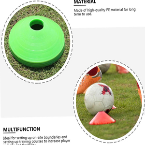 Discos Coloridos para Treinamento de Futebol, <span class=keywords><strong>Cones</strong></span> Leves para Agilidade, Equipamento Durável para Treinamento Esportivo - Product Image 3