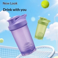 Gourde de sport NEWELL pour adultes, anti-fuite, avec bouchon à vis, en PC, pour les séances de sport et les shakes protéinés