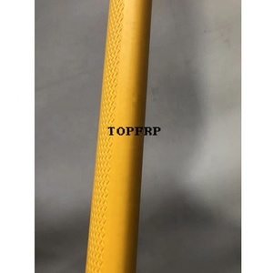 Tube rond en fibre de verre recouvert de plastique antidérapant pour outil agricole, poignée en fibre - Product Image 3
