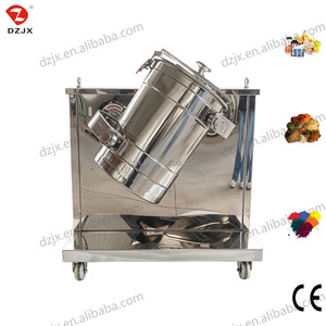 Mezclador Industrial 3D DZJX de Alta Resistencia con Tambor Reemplazable de Acero Inoxidable para Mezclar Polvo de Fertilizantes, Alimentos y Productos Químicos OEM - Product Image 4