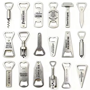Personalized <b>Magnetic</b> Custom Design Your Metal Zinc Alloy 3D Souvenirs Logo Beer Bottle Opener Fridge Magnet - Product Image 2