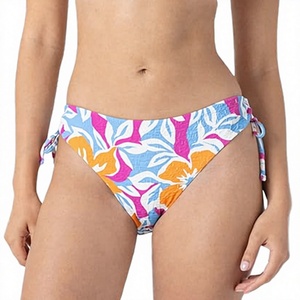 Traje de Baño de Una Pieza para Mujer, Sexy, Estampado Floral, Cintura Alta, con Encaje, Halter, Push-Up, OEM - Product Image 3