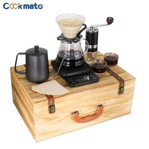 Brew <span class=keywords><strong>Coffee</strong></span> Maker Juego de regalo Caja con caja de madera <span class=keywords><strong>Coffee</strong></span> Meets <span class=keywords><strong>Bagel</strong></span> - Product Image 6