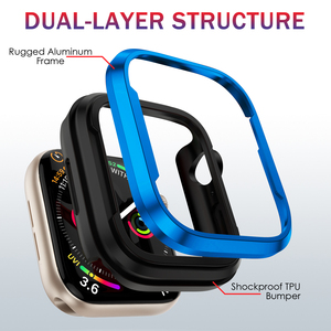 Custom <span class=keywords><strong>Watch</strong></span> Series 8 SE 7 <span class=keywords><strong>6</strong></span> 5 Funda protectora para <span class=keywords><strong>Apple</strong></span> <span class=keywords><strong>Watch</strong></span> Cover para Luxury iWatch <span class=keywords><strong>Apple</strong></span> <span class=keywords><strong>Watch</strong></span> Case - Product Image 3