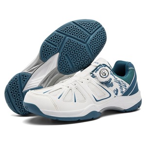 Chaussures de sport respirantes et amorties, design à boucle rotative, antidérapantes, chaussures professionnelles pour le badminton, le tennis, l'entraînement quotidien - Product Image 1