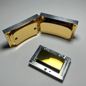 عاكس ضوئي أسطواني ذهبي عالي الانعكاس بمسار ضوئي 9.8 متر، عاكس ثنائي الاتجاه للأجهزة البصرية، أبيض اللون - Product Image 1