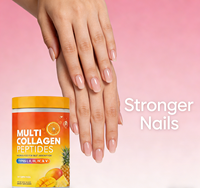 Collagène Multi-Sources Naturelles OEM ODM – Complexe de Peptides de Collagène en Poudre, 30 Doses – Complément Beauté pour Cheveux et Ongles – Durée de Conservation 24 Mois