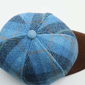 Vente en gros de casquettes de baseball en laine d'agneau moelleuses et chaudes pour l'hiver à la mode casquette de baseball douce et vierge en laine pour <span class=keywords><strong>junior</strong></span> - Product Image 4