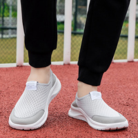 Chaussures de marche respirantes à bout large, adaptées aux musulmans, en maille, légères, décontractées, de sport, pour hommes et femmes, été, taille 36-45