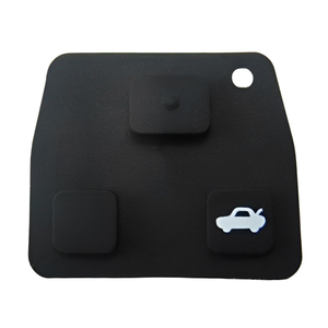 3-Nút Xe Từ Xa <span class=keywords><strong>Key</strong></span> Silicone Nút Pad Tự Động <span class=keywords><strong>Key</strong></span> <span class=keywords><strong>Shell</strong></span> Trường Hợp Cao Su Sửa Chữa Nút Miếng Đệm Thích Hợp Cho <span class=keywords><strong>Toyota</strong></span> Avensis Corolla - Product Image 2