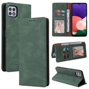 Étui en cuir magnétique fin rétro mat avec rabat pour <span class=keywords><strong>Samsung</strong></span> Galaxy A53 A33 A13 5G A03S A82 A22, avec fentes pour cartes - Product Image 3