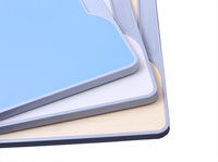 Panneau de bureau d'école Offre Spéciale 40*60 45*65 50*70 MDF avec encadrement en PEHD coloré