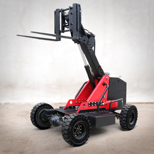 <span class=keywords><strong>Mini</strong></span> elektrikli Tank Forklift 4WD kompakt depo yükleyici palet taşıyıcı üretici - Product Image 2