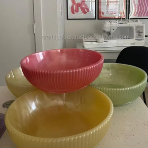 Ensaladera de Resina Única, Artesanal, Libre de BPA, Ecológica, Apta para Lavavajillas, Personalizable, Regalos de Lujo, Decoración - Product Image 2