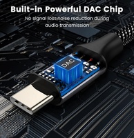 USB-C zu RCA Audiokabel USB-C zu 2 RCA Stecker zu Stecker Y-Splitter mit DAC-Chip Kompatibel mit Pad Pro Google Pixel MacBook Pixel
