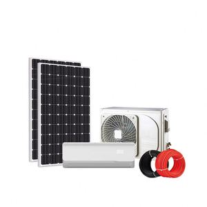 Climatiseur solaire hybride extérieur CE RoHS 9000btu 12000btu 18000btu 24000btu pour maisons - Product Image 1