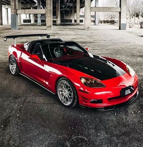 <strong>C6</strong> Clear Forged Carbon Fiber Bonnet Hood Cover <strong>for</strong> <strong>C6</strong> <strong>Corvette</strong> Chevrolet