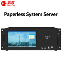 Controlador de Codec para Conferencias sin Papel HT-CS500, Intel Core I5, SSD de 128 GB, Montaje en Rack 2U, Codificador/Decodificador de Señal de Red VGA