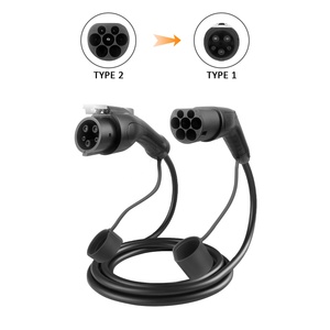 Nuevo Cable de Carga para Vehículos Eléctricos ZSWINNER ST-E150 Monofásico Tipo 2 a Tipo 1 16A 32A 220V 7kW con Conector Doble J1772 - Product Image 3