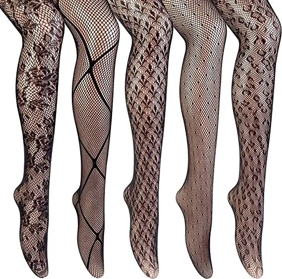 2022 Factory Direct Supply gg Fishnet Stockings Womens Lace Mesh Patterned Fishnet Leggings Tights Garments Pantyhose