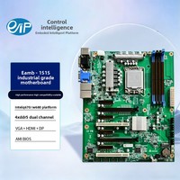Carte mère industrielle Eip EAMB-1515 ATX LGA1700 12/13/14e génération 128 Go DDR5 Intel Q670 PCIeX16 PCIeX4 PCI RAID pour ordinateur de bureau, nouvelle