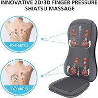 Phenitech Heizung Luftdruck Shiatsu Massage kissen Massage stuhl Sitz mit Vibration/Rollen