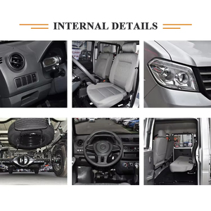รถบรรทุกขนาดเล็กดีเซลใหม่ Dongfeng D72 แบบดับเบิ้ลแค็บ 2 ที่นั่ง เครื่องยนต์ 4 สูบ 4x2 2.0 ลิตร สำหรับใช้งานเชิงพาณิชย์ - Product Image 5