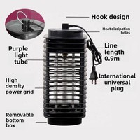 Lampe anti-moustiques électrique à lumière UV, piège photocatalytique pour insectes, couverture de 20 m, piège à insectes volants suspendu pour la maison, la chambre à coucher